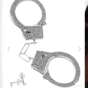 Crimes of passion rhinestone handcuffs